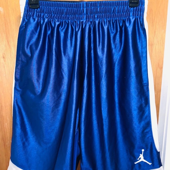 Jordan Royal Blue Men's Athletic Shorts - Picture 1 of 3